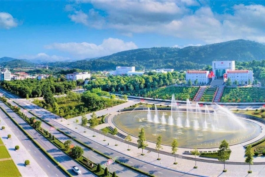 Lao Cai city after merging 