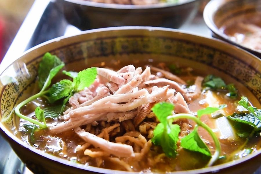 Bac Ha Sour Noodle in Lao Cai