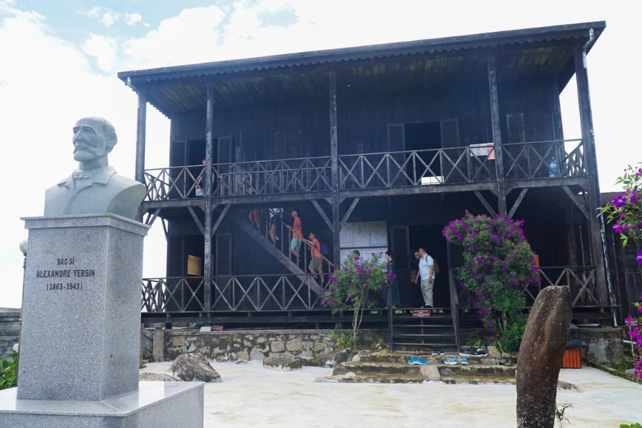 The humble hillside home of the world-renowned doctor