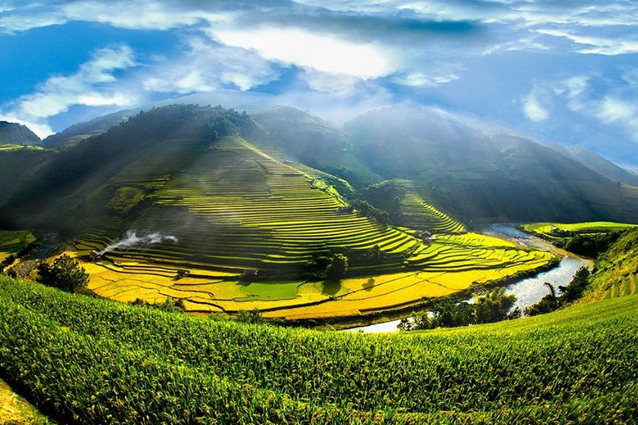 Mu Cang Chai Terraced Fields in Yen Bai