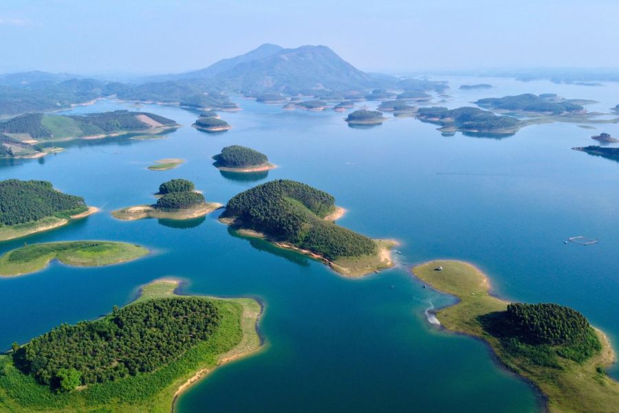 Thac Ba Lake in Yen Bai