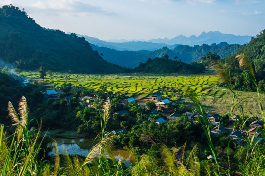 Mai Chau Valley in Hoa Binh