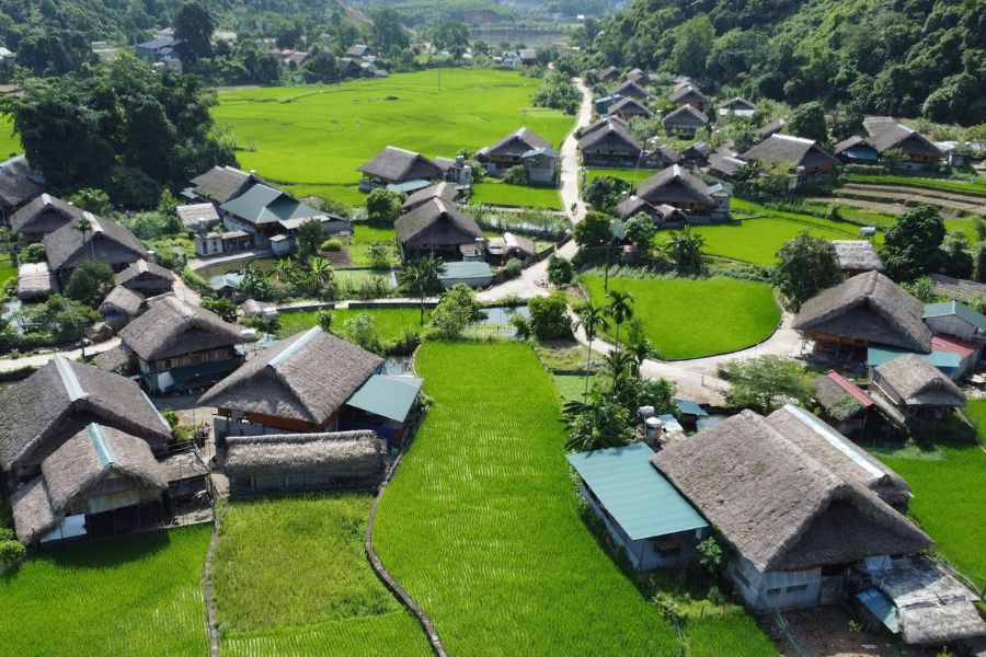 Tay villages in Tuyen Quang