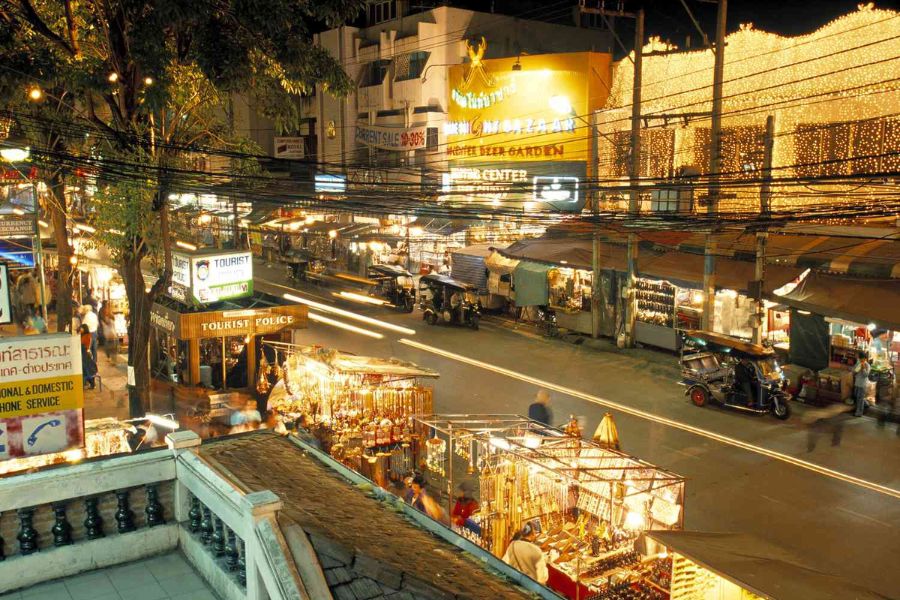 The Night Bazaar in Chiang Mai