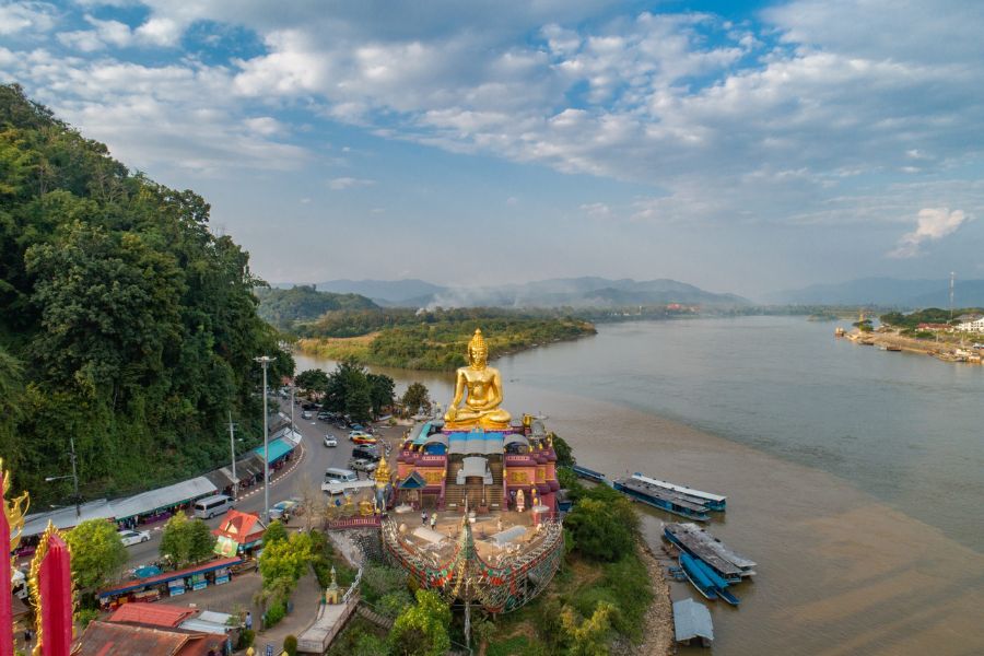 Stunning view of Mekong River