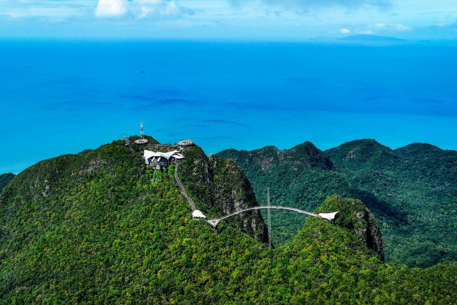 Gunung Mat Cincang have the panoramic views