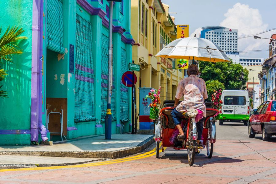 George Town is like an open air art gallery