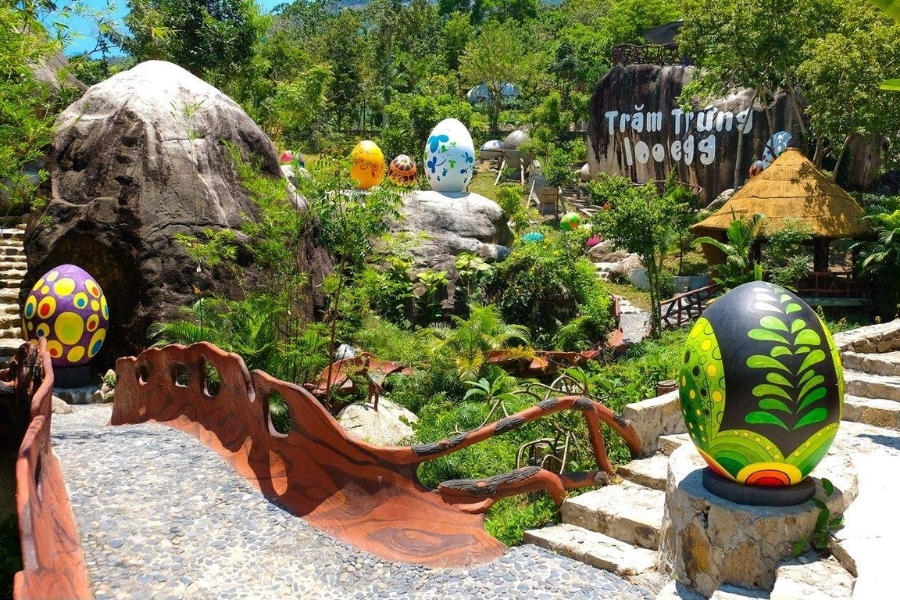 You should visit One Hundred Theme Park in the dry season for a better experience