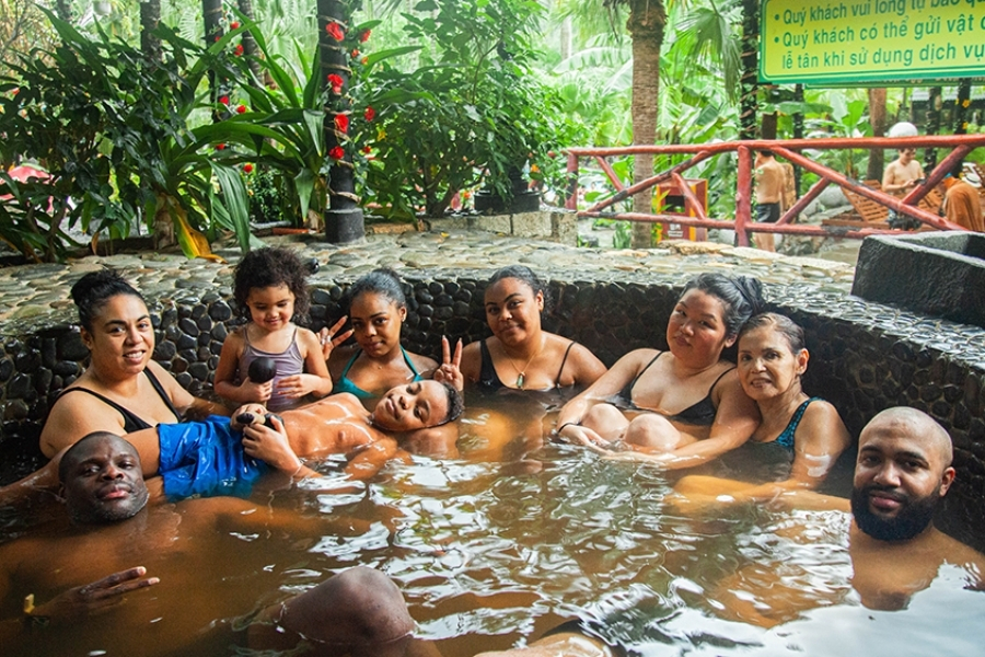 Herbal bath has lots of health benefits