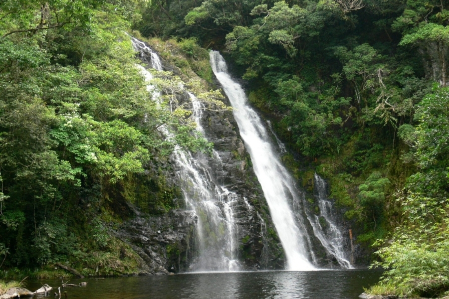 Waterfall 95 is the most popular waterfall in Kon Ka Kinh National Park