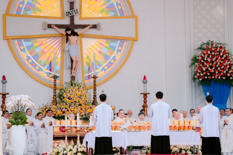 The Feast of the Immaculate Conception celebrated at the church
