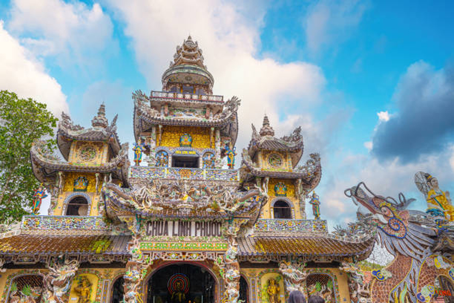 Linh Phuoc Pagoda 