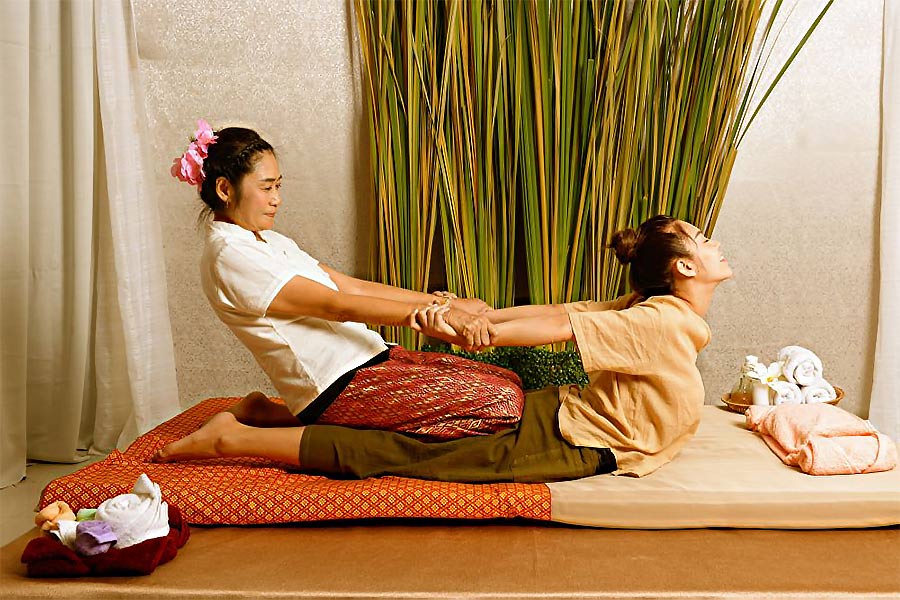 Visitors can try Thai services in  Khao Chaison Hot Spring such as massages