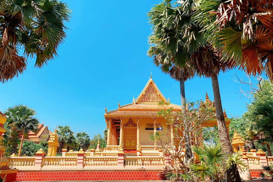 Kh'Leang Pagoda is an olden architectural work with a history of nearly 500 hundred years