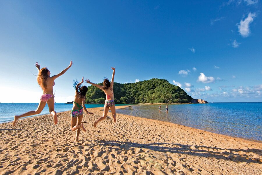 tourists enjoy time beach