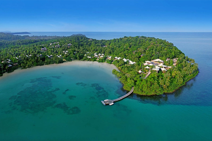 Koh Kood is the fourth biggest island in Thailand