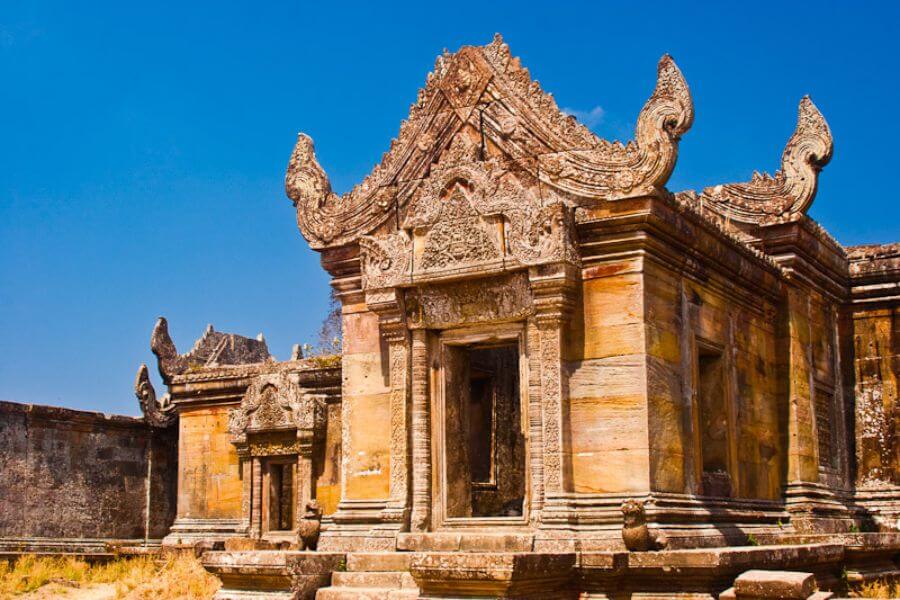 Preah Vihear is an outstanding masterpiece of Khmer architecture. 