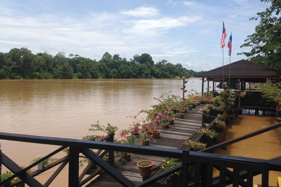 lodge along the Kinabatangan River