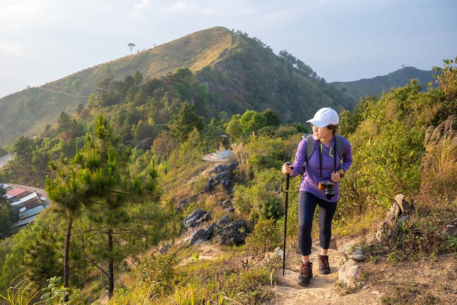 Hiking in Thailand