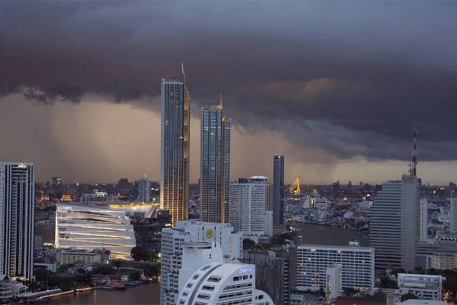 Bangkok in the rainy season