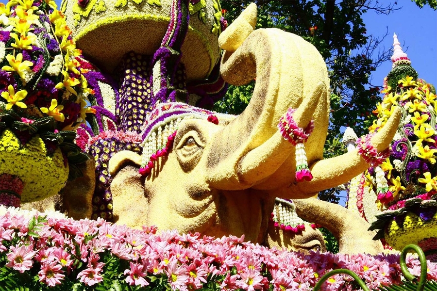 Let's discover the 7-day spring tours in Thailand. Source: Vietravel