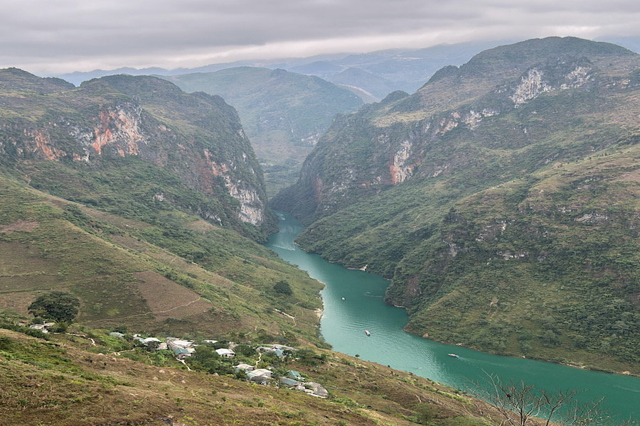 Nho Que River look from the top of Ma Pi Leng Pass @Salm