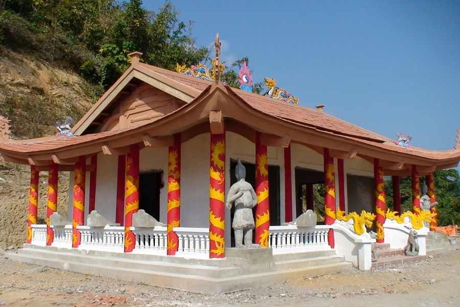 The exterior structure of Pac Ta Temple 
