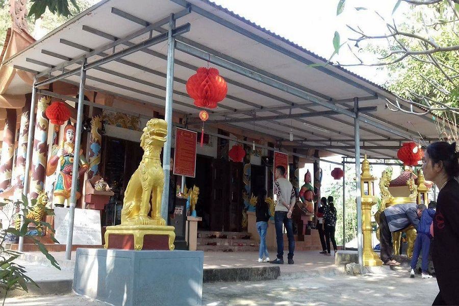 This temple worships the fiancee of General Tran Nhat Duat 