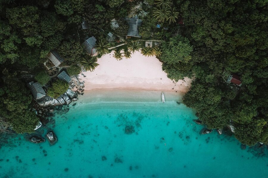 The Perhentian Islands consist of two islands; Perhentian Besar and Perhentian Kecil - Photo: travelrebels 