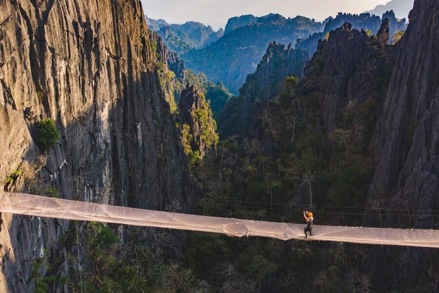 The Rock Viewpoint, Laos