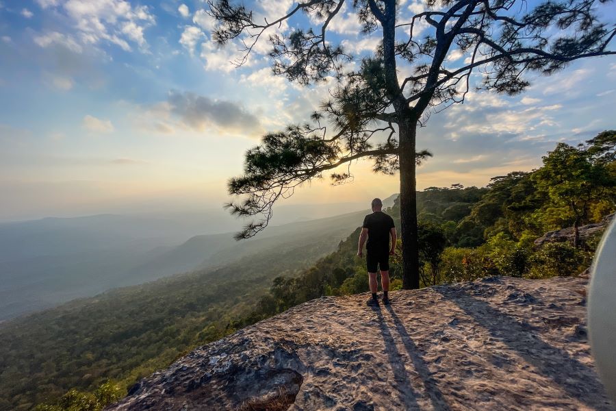 Breathe in the freshness of the atmosphere