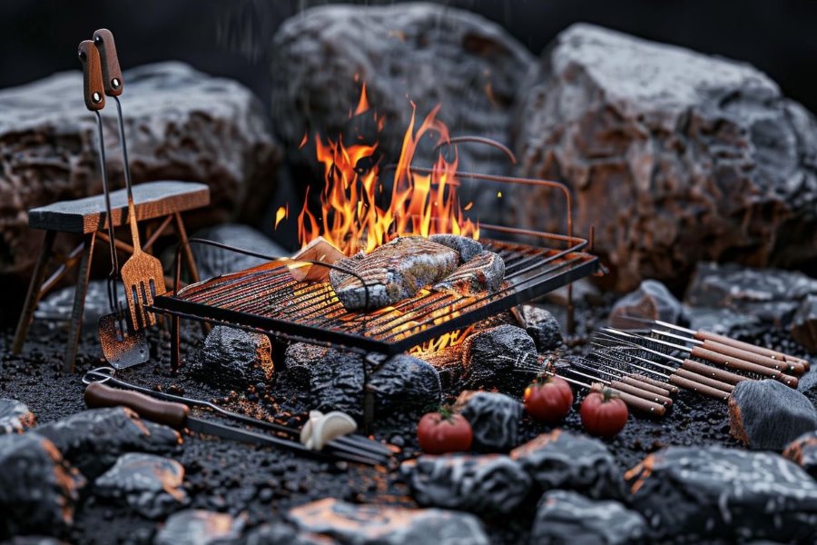 Why not try to experience doing BBQ on a mountain