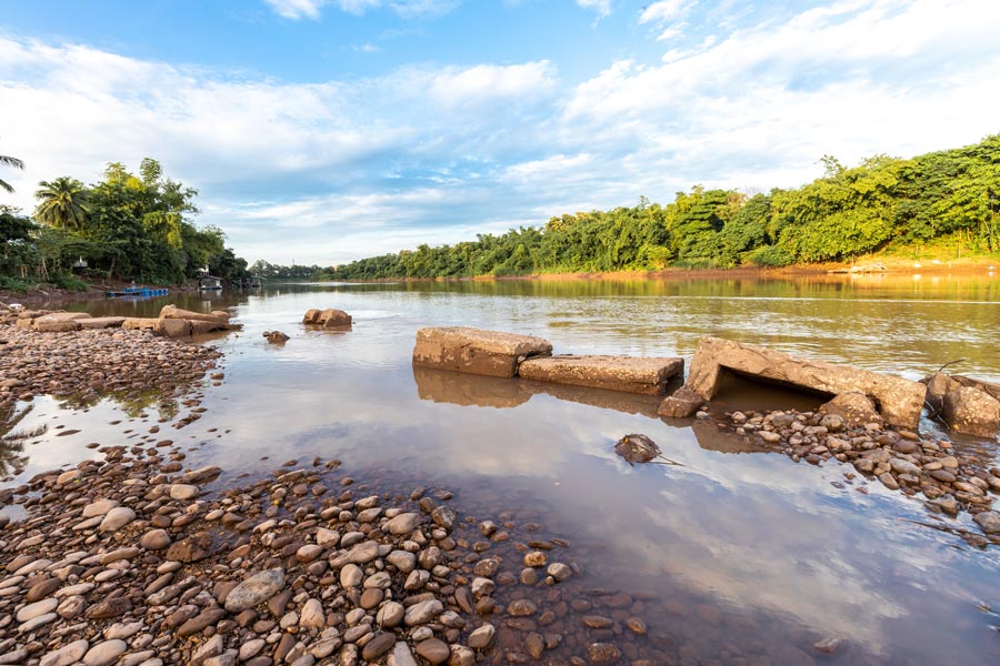 The Nan River crosses the province of Uttaradit