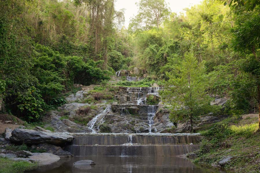 A magnificent waterfall in the province of Uttaradit