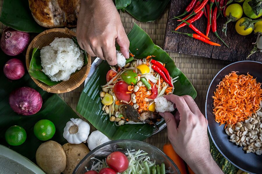 Laos diverse cuisine