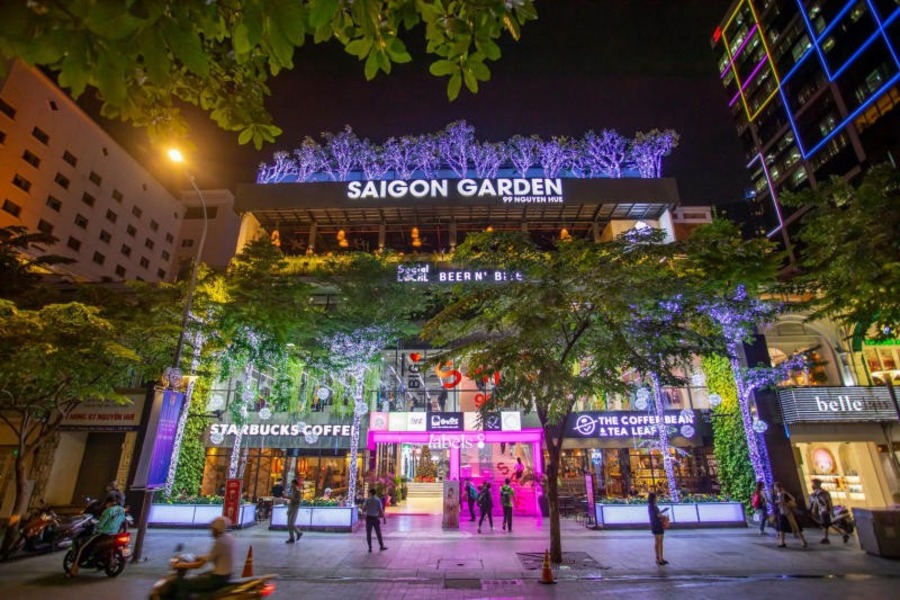 Saigon Garden is a shopping center, you can visit it when coming to the walking street. Source: MIA.vn