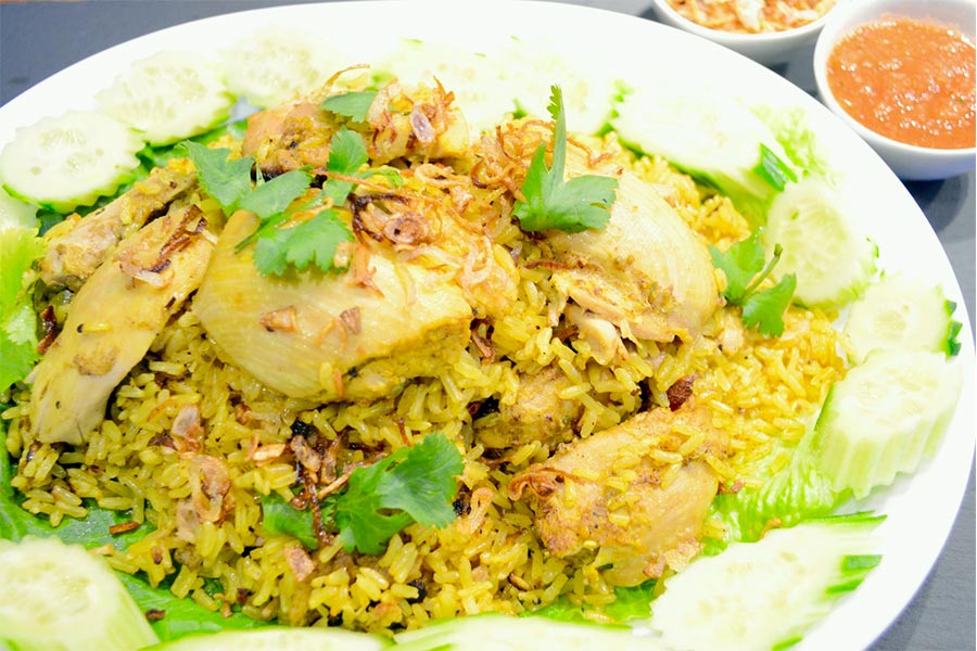 Khao Mok Gai, Thai chicken biryani