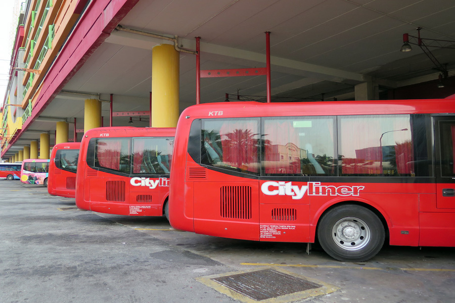 City liner bus in Kuala Lumpur - Photo: klia2