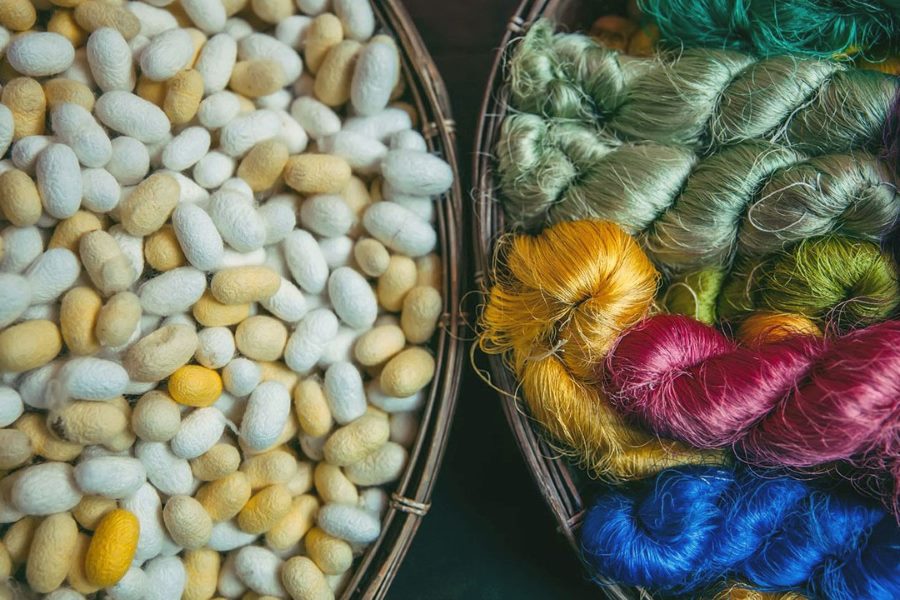 How Thai Silk is Made and Dyed
