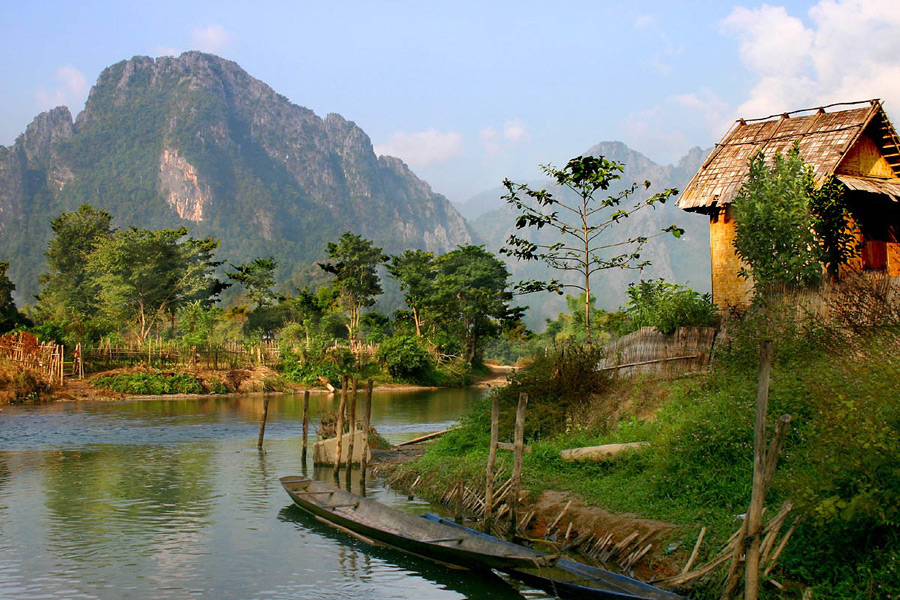 Slow travel in Laos: Vang Vieng