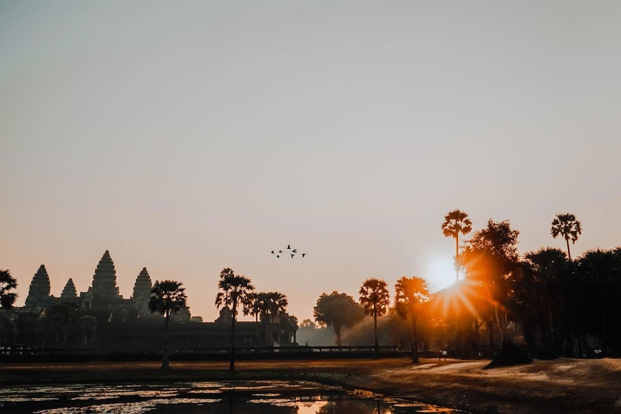 Don’t miss these stunning sunrise views when traveling to Cambodia