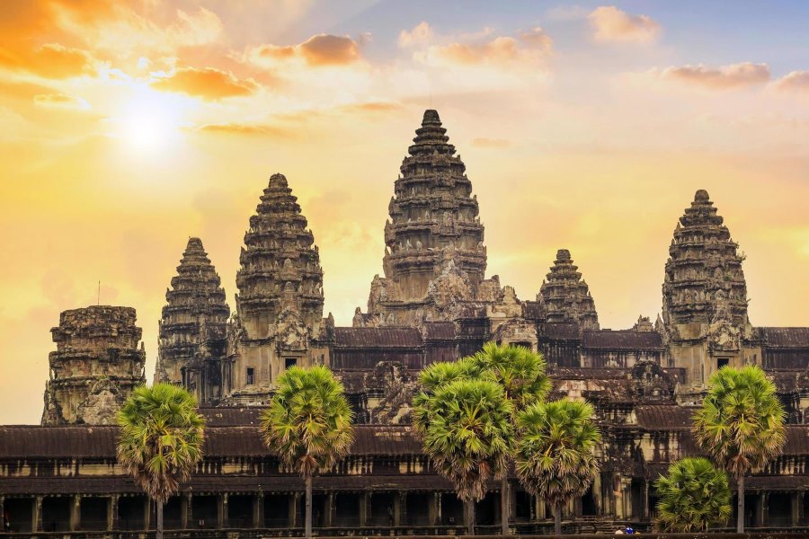 Sunrise at Angkor Wat 