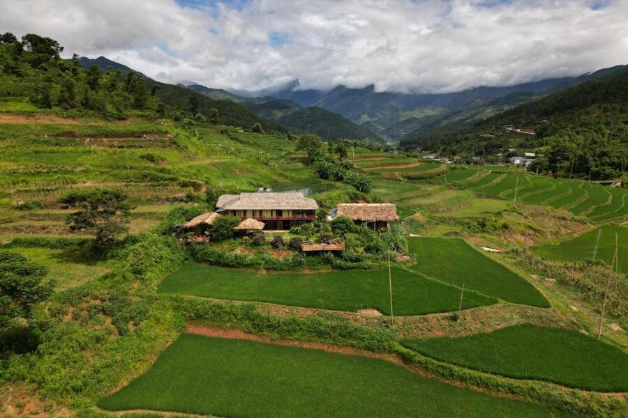 Tram Tau is one of the local villages near Ta Chi Nhu Mountain