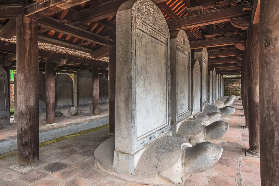 temple of literature in hanoi vietnam