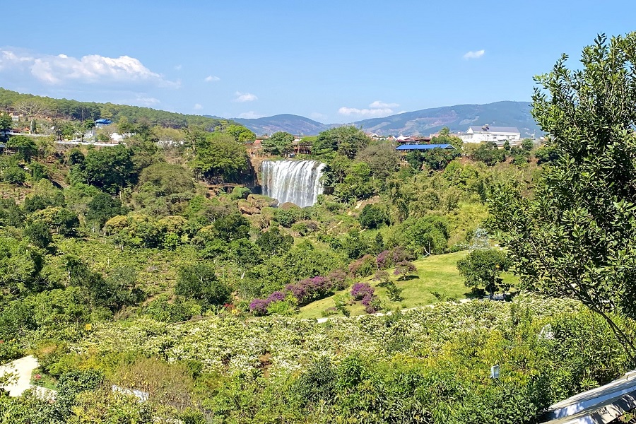 An ancient legend shared by the K’Ho people lies behind the stunning Elephant Waterfall