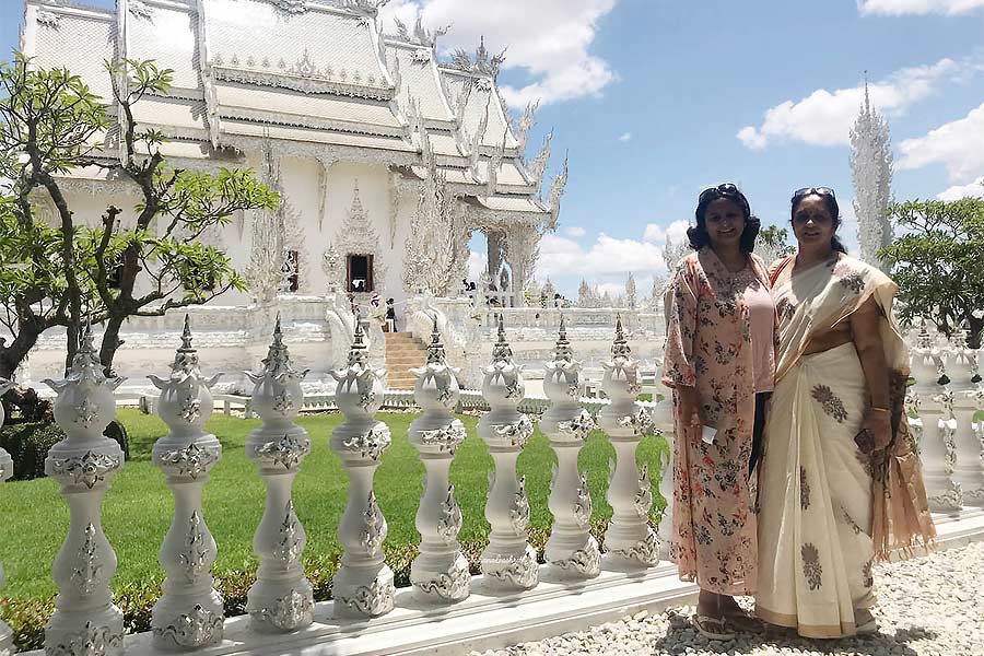 Indian tourists in Thailand 