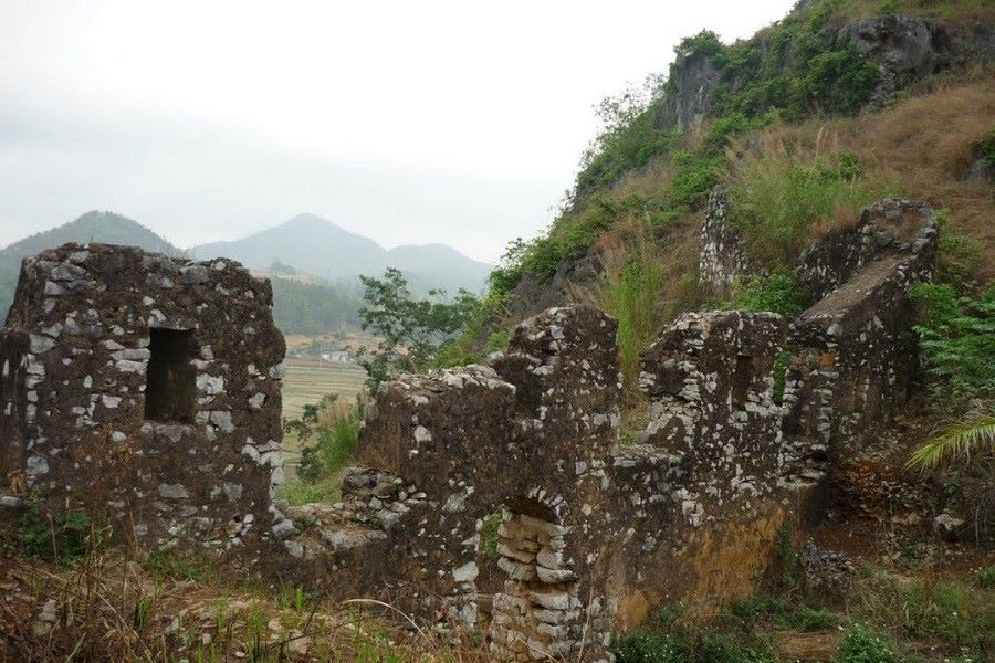 The remaining walls surround the citadel
