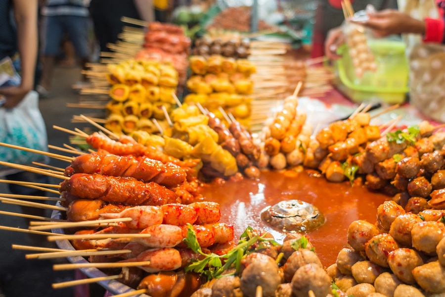 Thailand Street Food is the cultural imprint of Thai lifestyle. Source: Vietjet Air