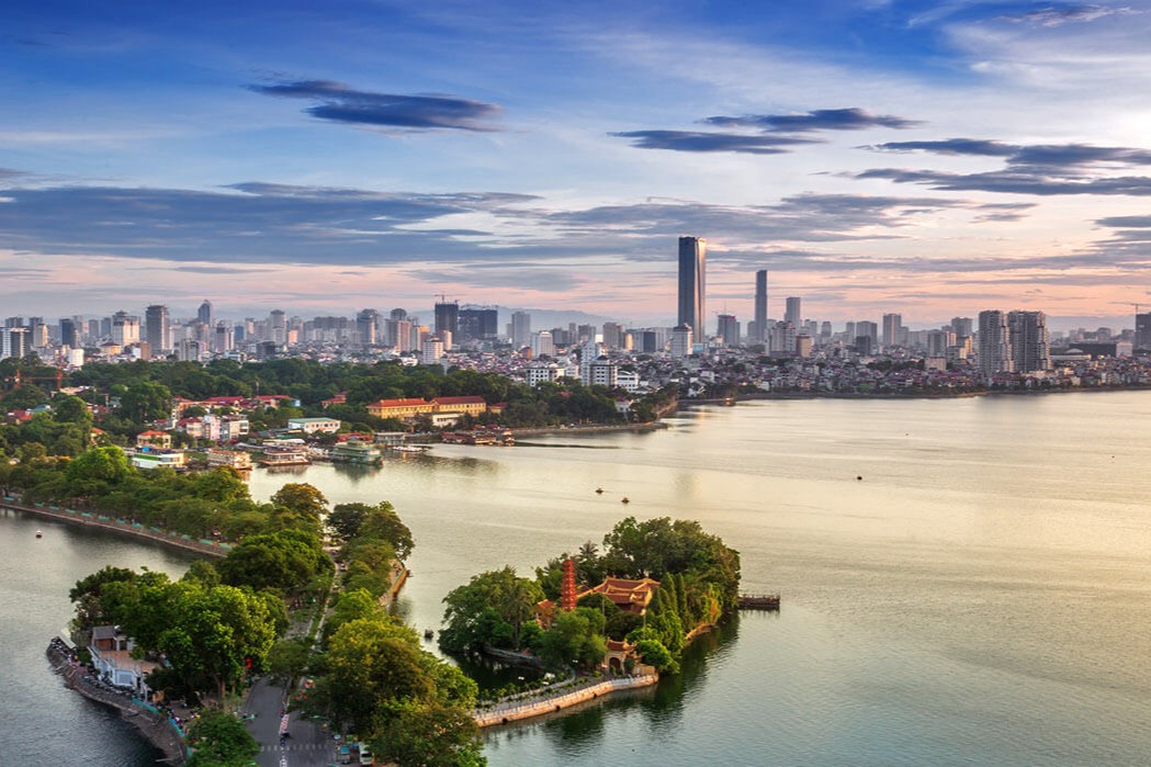 West Lake panorama from above. Source: Reatimes