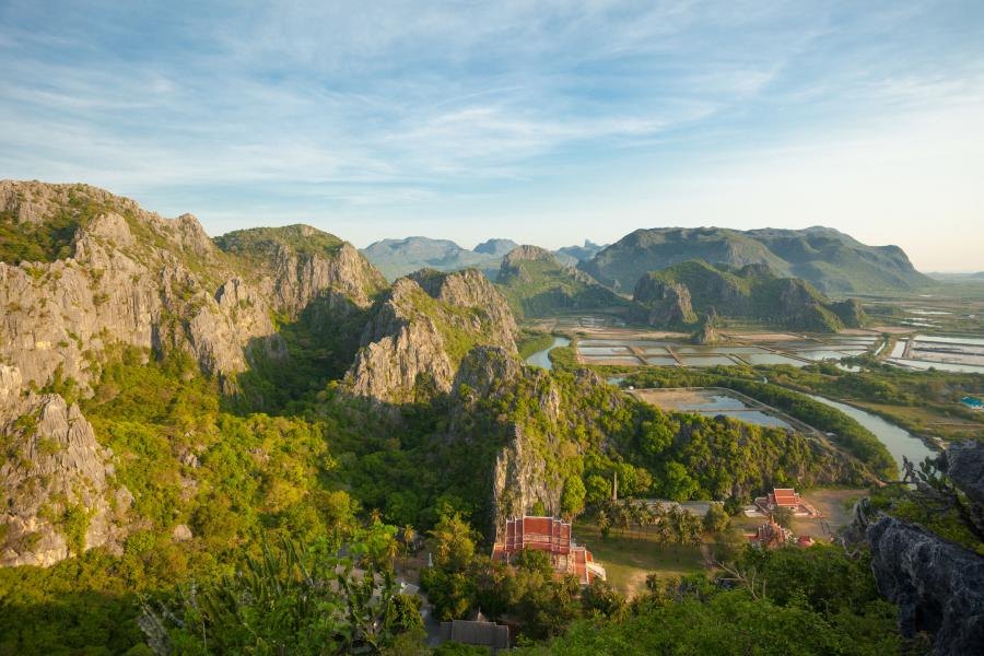 Khao Sam Roi Yot National Park in Prachuap Khiri Khan